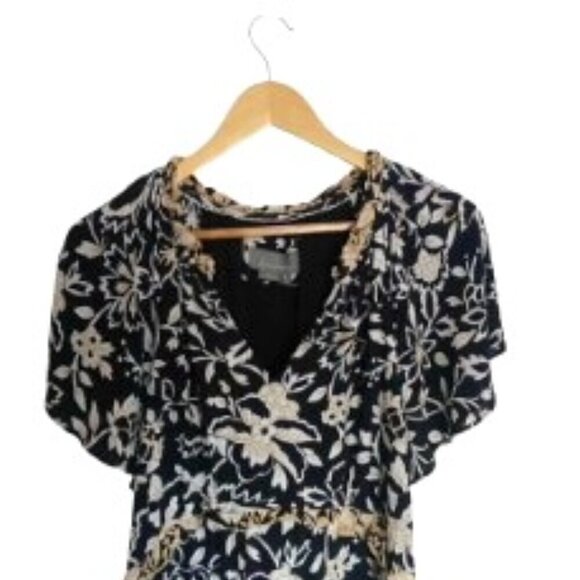 Anthropologie Robin Tiered Mini Dress Small - Picture 6 of 6